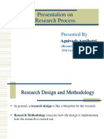 On Research Methodology