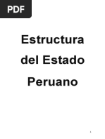 Estructura Del Estado Peruano