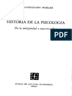 Mueller F L Historia de La Psicologia Primera Parte PDF