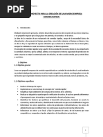 Perfil de Proyecto Par La Creacion de Una Micro Empresa de Comida Rapida