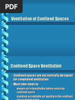 Confined Space Ventilation