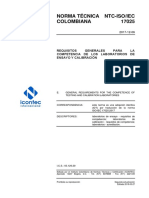 NTC Iso Iec17025