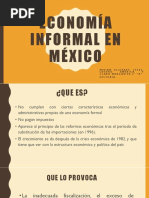 Economía Informal en México