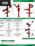 Ficha Técnica Hidrante de 4 2 Salidas 2 1 2 Agua PDF