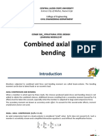 Module 7-Combined Axial and Bending