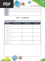 Respuestas - Fase 7 - Correlacional - Evaluación Final POA