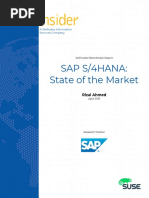 Sap S4hana State of The Market Report