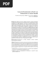 Causas Do Desmatamento No Brasil PDF