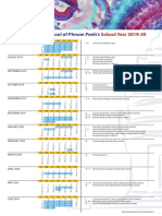 ISPP Condensed Academic Calendar - 2019-20