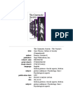 Norman K. Denzin - The Cinematic Society - The Voyeur's Gaze (1995) PDF