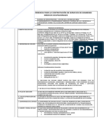 TDR Servicio Examen Medico Ocupacional