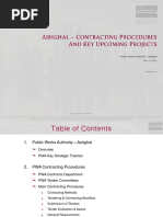 Ashghal - Contracting Procedures and Key Upcoming Projects 24.01.2018