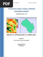 M 01. Introduccion A La Hidrologia