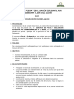 Bases Concurso de Poesía y Declamación