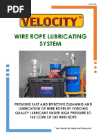 VELOCITY™ Wire Rope Lubricating System Brochure - Ver PDF