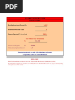 Systematic Investment Plan Returns Calculator: Amount Actually Paid Rs. Times Amount Gets Rolled-Over