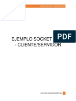 Ejemplo Socket Cliente Servidor PDF