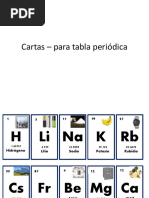 Cartas - para Tabla Periódica PDF