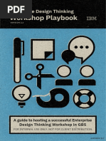 Enterprise Design Thinking Workshop Playbook PDF