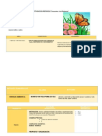 ACTIVIDAD DE APRENDIZAJE Primera Clase Mariposa