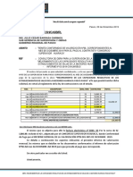 Informe de Pago de Diciembre para La Supervision