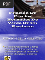 Fijación de Precios de Venta de Un Producto 2010-3