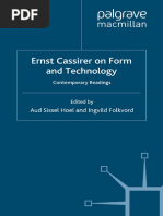 Aud Sissel Hoel Ernst Cassirer On Form and Technology Contemporary Readings PDF