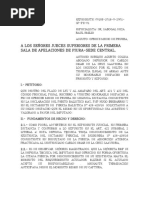 Ofrece Medio de Prueba - Por El Delito de Tenencia Ilegal de Armas