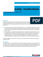 What Really Motivates People at Work