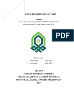 Makalah Metodologi Penelitian Proposal Kualitatif