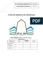 Plan de Manejo de Residuos