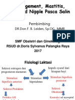 Engorgement, Mastitis, Inverted Nipple Pasca Salin