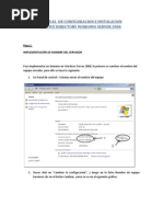 Manual de Configuracion DNS Windows Server 2008