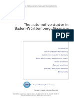 The Automotive Cluster in Baden-Württemberg, Germany