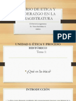 Curso de Etica y Liderazgo en La Magistratura