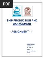 Ship Production and Management Abhinav