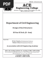 III Design of Steel Structures Unit 1