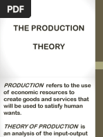 Production Theory