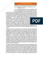 Estrategia Sanitaria Nacional de Salud Mental y Cultura de Paz