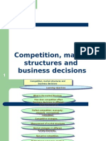 Competition, Market Structures and Business Decisions