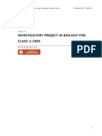 Investigatory Project