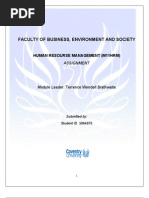 Faculty of Business, Environment and Society: Human Resourse Management (M11Hrm)