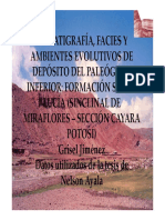 Estratigrafia - Cuenca Miraflores Grisel Jimenez Soto PDF