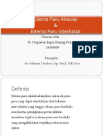 PPT Radiologi Edema Paru