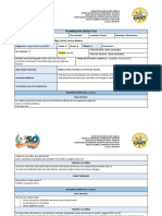 Planeación - Lengua Materna Español