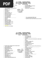 Lista de Utiles Escolares Arevalo