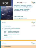 International Technology Roadmap For Photovoltaics