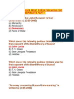 Political Science Repeated Mcqs