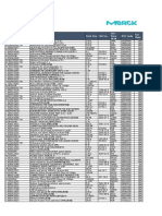 Merck Price List 2018 To 2019 Vijay Chemicals