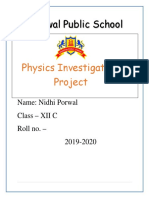 Physics Project PDF